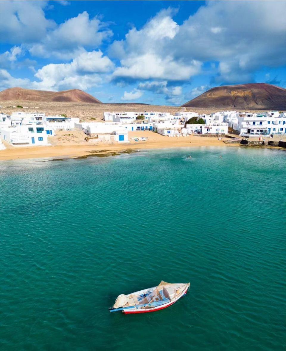 Apartamento Casa Rosabella Caleta de Sebo Luaran gambar