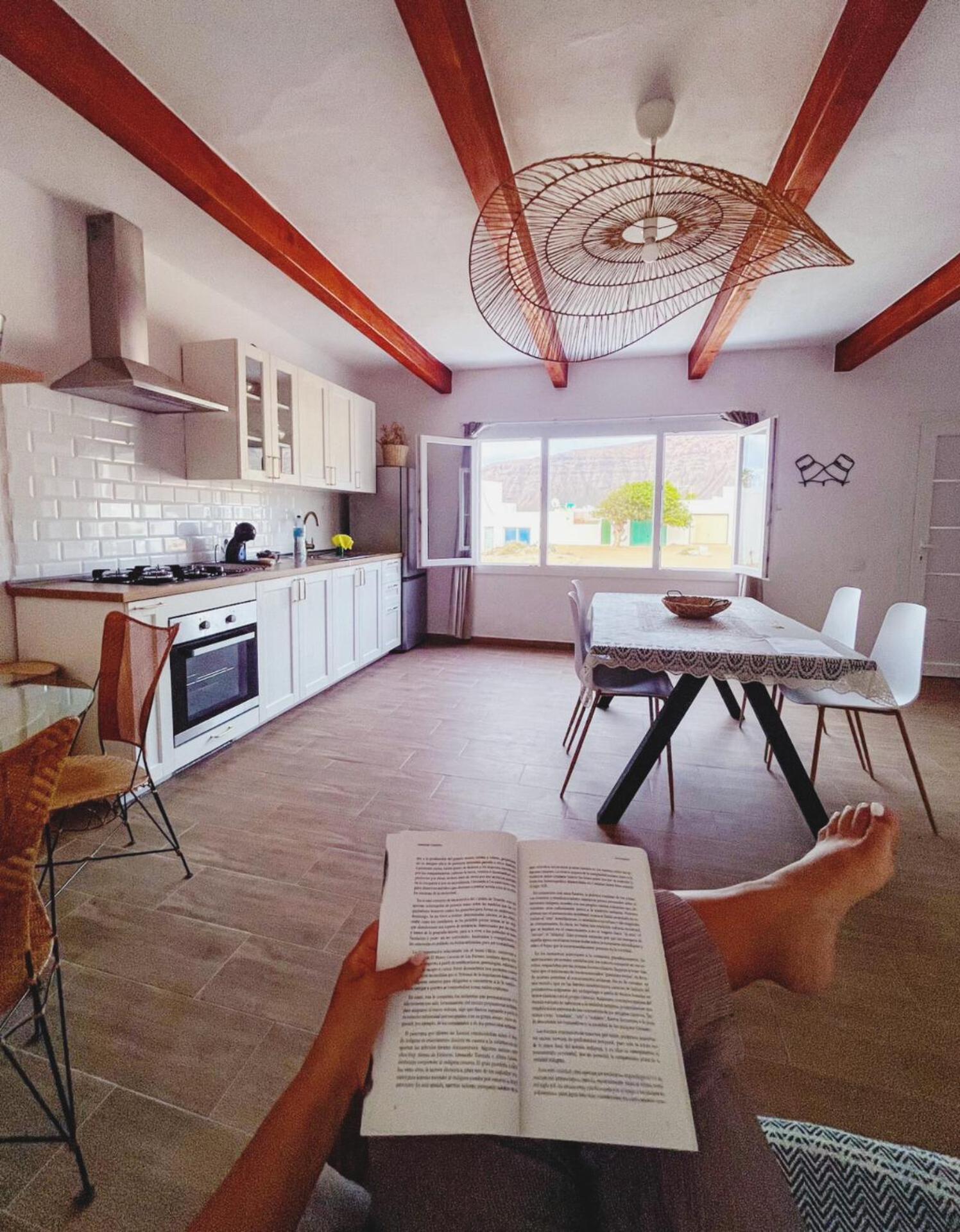 Apartamento Casa Rosabella Caleta de Sebo Luaran gambar